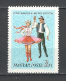 Ungaria.1977 25 ani Ansamblul de dansuri populare SU.463, Nestampilat