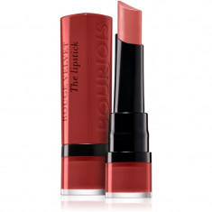 Bourjois Rouge Velvet The Lipstick ruj mat culoare 12 Brunette 2,4 g