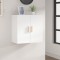 Gossi dulap de perete, alb, 60x30x60 cm, lemn prelucrat