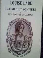 Louise Labe - Elegies et sonnets et les poetes lyonnais foto