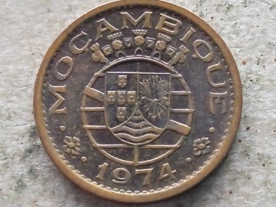 MOZAMBIC-20 CENTAVOS 1974 foto