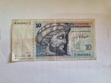 bancnota tunisia 10 d 1994