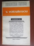 V. voiculescu interpretat de: