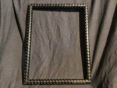 arta / design / vintage - Rama veche din lemn pentru fotografii tablou afise acte documente etc