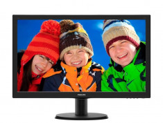 Monitor 23.6 philips 243v5lhab fhd 1920*1080 tn 16:9 wled 1 foto