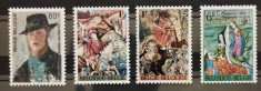 BC95, Belgia, 4 timbre picturi, 1966-1967