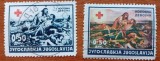 YUGOSLAVIA" crucea rosie"-2v..stampil.-Vezi-Scan
