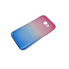 Husa Samsung A5 2017 a520 Silicon Rainbow Pink&amp;Blue