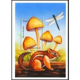 ANGOLA 1999 CIUPERCI SI LIBELULE