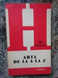 ARTA DE LA A LA Z-ION PASCADI