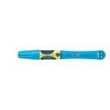 Stilou griffix pentru stangaci, culoare neon fresh blue, blister, Pelikan