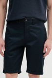 Barbour pantaloni scurți Smart Chino Short culoarea bleumarin, MST0054