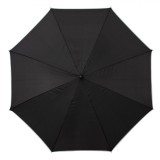 Umbrelă Ploaie, Automată, Margine Gri, Negru, 87cm, Oem