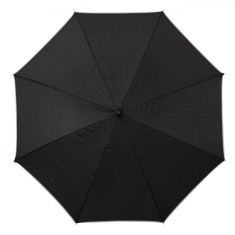 Umbrelă Ploaie, Automată, Margine Gri, Negru, 87cm