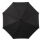 Umbrelă Ploaie, Automată, Margine Gri, Negru, 87cm