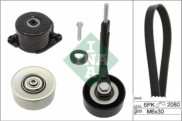 INA 529 0314 10 Set curea transmisie cu caneluri