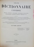 GRAND DICTIONNAIRE UNIVERSEL...par PIERRE LAROUSSE, 17 volume - PARIS,