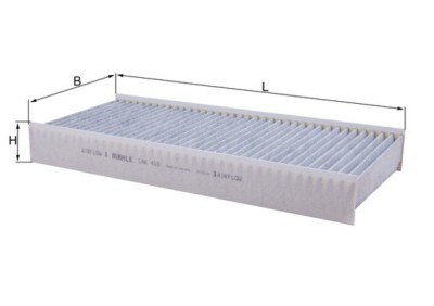 MAHLE LAK 410 Filtru, aer habitaclu foto