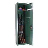 Dulap arme Ellit&reg; Home Protect GUN5 cheie 1600x415x250mm verde, Rottner