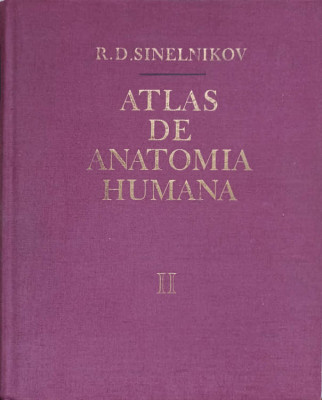 ATLAS DE ANATOMIA HUMANA VOL.II-R.D. SINELNIKOV foto