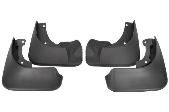 Set aparatori noroi fata spate Skoda Fabia 2 Hatchback Facelift 2011-2014 &reg; ALM
