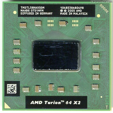 Procesor Rar AMD Turion 64 X2 TL58 2x1.9ghz TMDTL58HAX5DM Livrare gratuita!