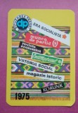 C9 26 - 1975 - Calendare de buzunar - reclama difuzarea presei