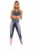 Set Colanti + Bustiera Fitness Dama YF 002 Gri / Roz M, General