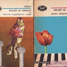 Alain - Studii și eseuri ( 2 vol. )