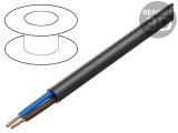 Cablu YKY 2x10mm&sup2; PVC Negru 600V 1kV ELEKTROKABEL YKY-2X10