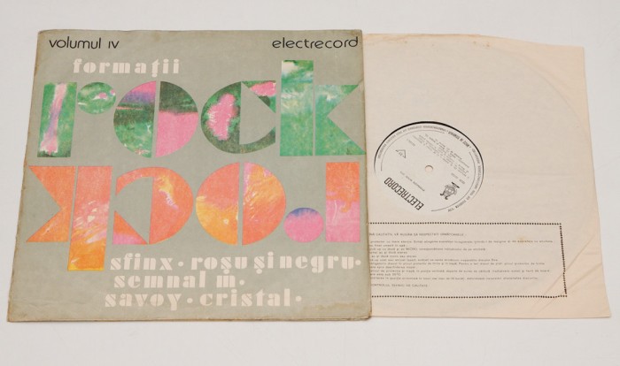 Formatii rock - Volumul IV (4) - disc vinil vinyl LP