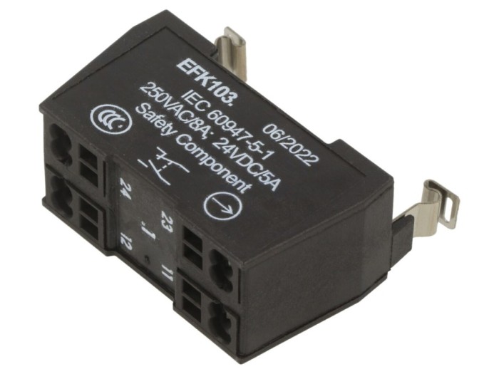 Element de contact NC+NO
