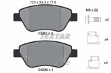 Set placute frana TEXTAR 2398202
