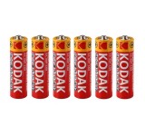 Cumpara ieftin Set 6 baterii Kodak AA, Super Heavy, 1.5v - Rosu