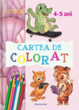 Cartea de colorat | 4-5 ani - Paperback - Ars Libri