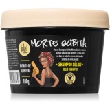 Lola Cosmetics Morte S&uacute;bita Shampoo S&oacute;lido sampon pentru curatare cu efect exfoliant 100 g