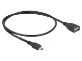 Cablu USB 2.0 USB A soclu USB B mini