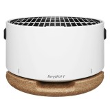 Cumpara ieftin Gratar de Masa BergHOFF Leo BBQ Alb cu Suport/Capac din Pluta, Diametru 40cm, Material Otel Carbon
