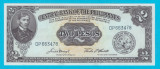 Filipine 2 Pesos 1949 &#039;Seria englezeasca&#039; aUNC serie: DP663478
