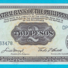Filipine 2 Pesos 1949 'Seria englezeasca' aUNC serie: DP663478