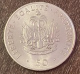 C50 - Moneda foarte veche - Haiti - 50 centimes - 1991