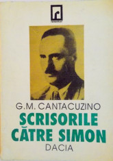 SCRISORILE CATRE SIMON de G.M. CANTACUZINO, 1993 foto