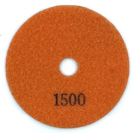 Paduri / dischete diamantate pt. slefuire uscata #1500 &Oslash;100mm - DXDY.DRYPAD.100.1500