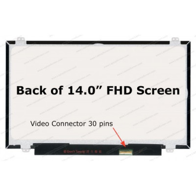 DISPLAY LAPTOP SH -LG LP140WF6 SP D3 Ecran 14.0&amp;quot; 1920x1080 Full HD 30pini foto