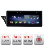 Navigatie Audi Q5 2008-2016 Non-MMI Android 8+128GB 4G Octa Core DSP
