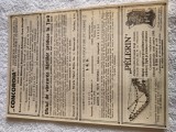 afis original reclama antebelica societati Regalitate Romania .Anii 1930 .Dimensiuni aproximativ format A4