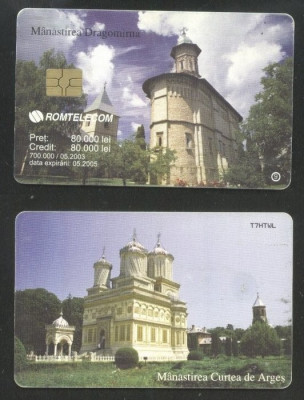 Romania 2003 Telephone card Monasteries Rom 192a CT.038 foto