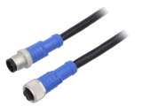 Cablu de aurit IP68 pentru senzori și automatizări - 5 pini