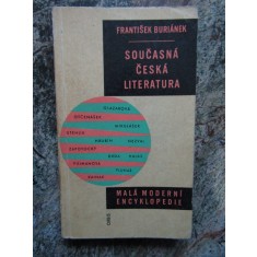 Současn&aacute; česk&aacute; literatura -Franti&scaron;ek Buri&aacute;nek - LIMBA CEHA