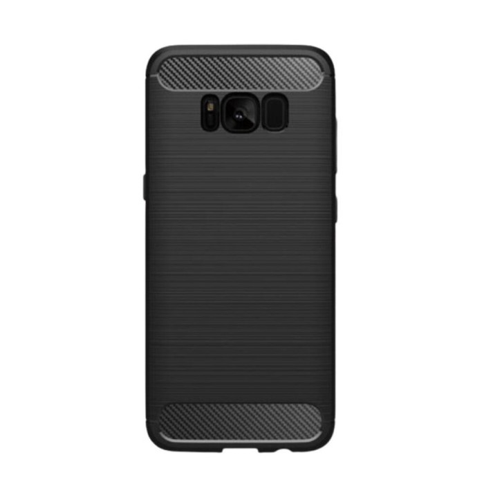 Husa pentru samsung galaxy s8 plus, silicon tpu, negru